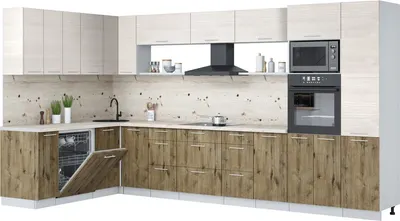 

Кухонный гарнитур, Мила Лайт 1.896х3.78