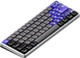 Клавиатура Nuphy Air60 HE Low-Profile Magnetic Jade Switch / Air60HE-SS-J - 