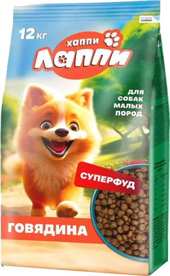 

Сухой корм для собак, Говядина