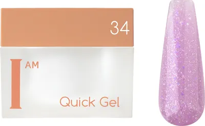 

Моделирующий гель для ногтей, Quick Gel тон 34