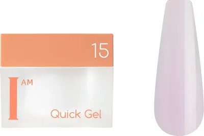

Моделирующий гель для ногтей, Quick Gel тон 15
