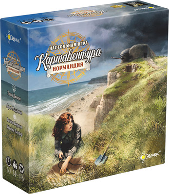 Настольная игра Эврикус Картавентура Нормандия / BG-14001 - 
