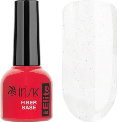 

База для гель-лака, Elite Fiber Base армирующая тон 01 Clear Pink