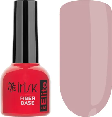 

База для гель-лака, Elite Fiber Base армирующая тон 06 Ice Pink