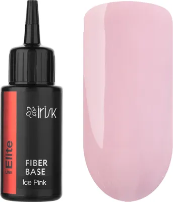 

База для гель-лака, Elite Fiber Base армирующая тон 06 Ice Pink