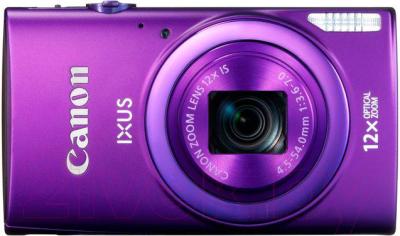 Компактный фотоаппарат Canon IXUS 265 HS (Purple) - вид спереди