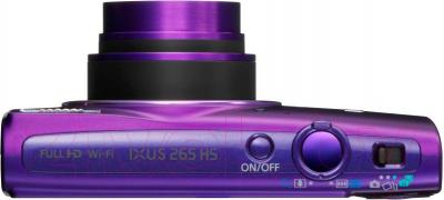 Компактный фотоаппарат Canon IXUS 265 HS (Purple) - вид сверху