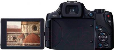 Компактный фотоаппарат Canon PowerShot SX60 HS - вид сзади