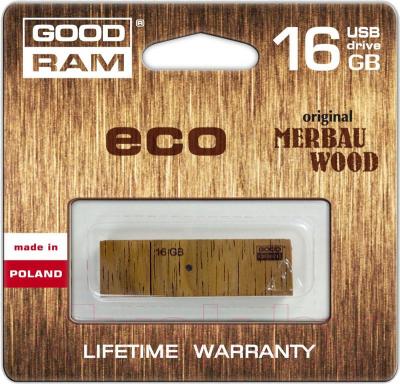 Usb flash накопитель Goodram Eco 16GB (PD16GH2GRER9) - упаковка