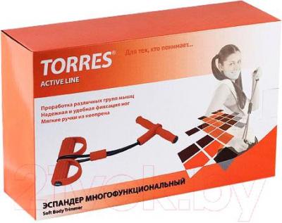 Эспандер Torres AL1008 (Black-Orange) - упаковка
