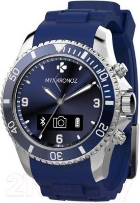 Умные часы MyKronoz ZeClock (синий) - общий вид