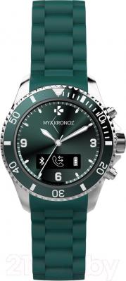 Умные часы MyKronoz ZeClock (зеленый) - фронтальный вид