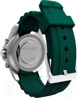 Умные часы MyKronoz ZeClock (зеленый) - вид сзади