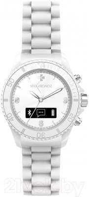 Умные часы MyKronoz ZeClock (белый) - фронтальный вид
