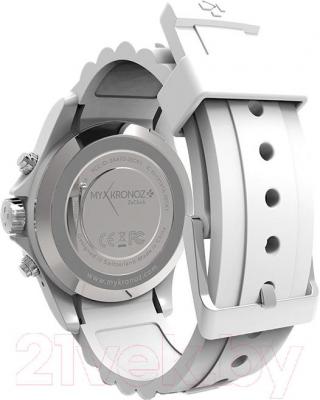 Умные часы MyKronoz ZeClock (белый) - вид сзади