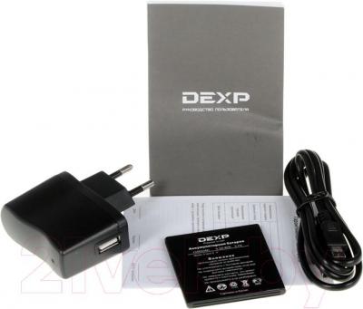 Смартфон DEXP Ixion E 4" (белый) - комплектация