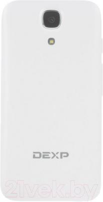 Смартфон DEXP Ixion ES 4.5" (белый) - вид сзади