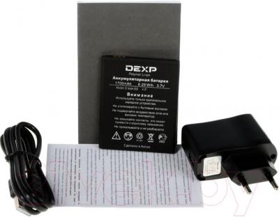 Смартфон DEXP Ixion ES 4.5" (белый) - комплектация