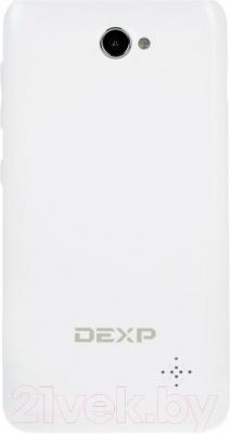 Смартфон DEXP Ixion ES 4" (белый) - вид сзади