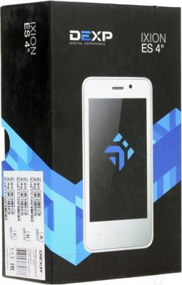 Смартфон DEXP Ixion ES 4" (белый) - упаковка