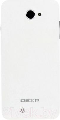 Смартфон DEXP Ixion MS 5" (белый) - вид сзади