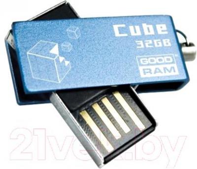 Usb flash накопитель Goodram Cube 32GB (PD32GH2GRCUBR9) - общий вид