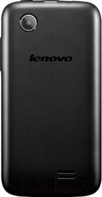 Смартфон Lenovo A369i (черный) - вид сзади