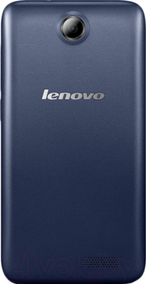 Смартфон Lenovo A526 (Dark Blue) - вид сзади
