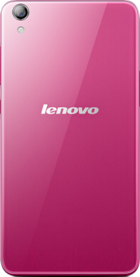 Смартфон Lenovo S850 (розовый) - вид сзади