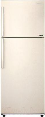 Холодильник с морозильником Samsung RT46H5130EF/WT - вид спереди