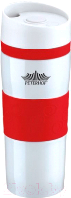 Термокружка Peterhof PH-12418 (красный)