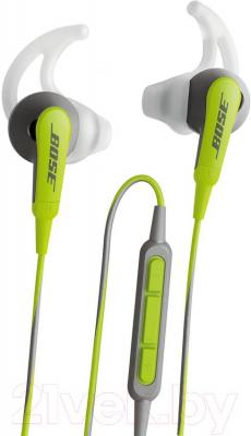 Наушники-гарнитура Bose SoundSport for iPhone (Green) - общий вид