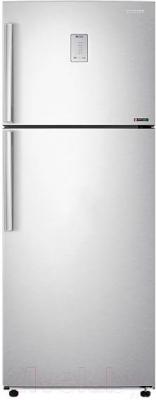 Холодильник с морозильником Samsung RT46H5340SL/WT - вид спереди