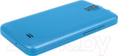 Смартфон Texet X-mini / TM-3504 (голубой) - вид лежа