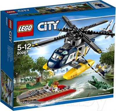 Конструктор Lego City Погоня на полицейском вертолёте (60067) - упаковка