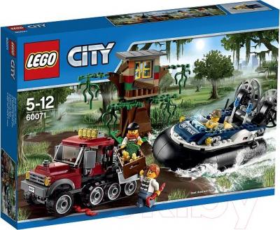 Конструктор Lego City Полицейский корабль на воздушной подушке (60071) - упаковка