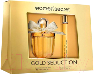 

Парфюмерный набор Women'secret, Gold Seduction парфюмерная вода 100мл + 10мл