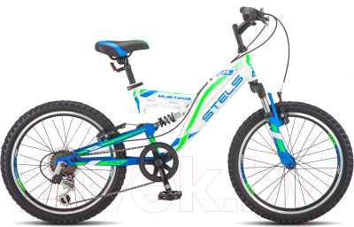 STELS Mustang V 20 V010 (13, белый) Детский велосипед купить в Минске ...