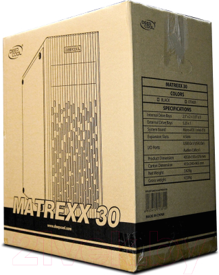 Корпус для компьютера Deepcool Matrexx 30 (DP-MATX-MATREXX30)