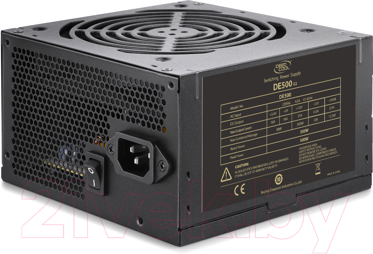 Блок питания для компьютера Deepcool DE500 V2 (DP-DE500US-PH)