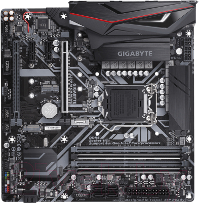 

Материнская плата Gigabyte, Z390 M Gaming