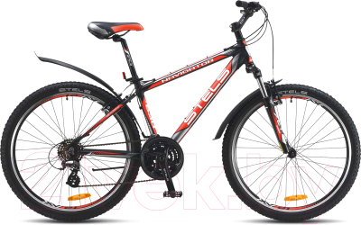 Велосипед STELS Navigator 630 V 26 V010 (19.5, черный/серебристый/красный)