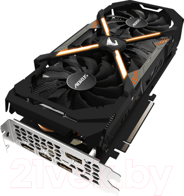 Видеокарта Gigabyte Aorus GeForce RTX 2060 Xtreme 6GB GDDR6 (GV-N2060AORUS X-6GC)