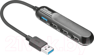 USB-хаб Trust Aiva 4 Port USB 3.1 hub / 22260