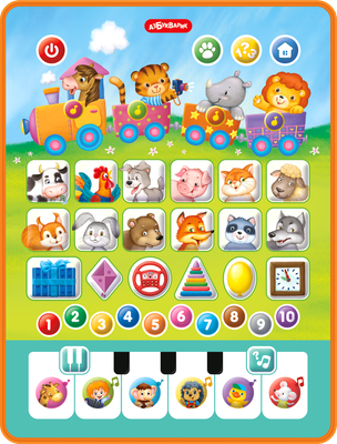 

Развивающая игрушка, Первые уроки со зверятами 3439