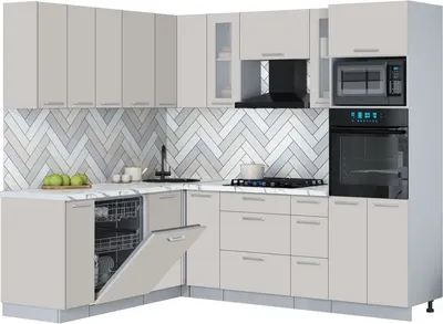 

Кухонный гарнитур, Мила Gloss 1.896х2.38