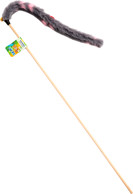 

Игрушка для кошек, Дразнилка-удочка Тканевый червячок / 10968314