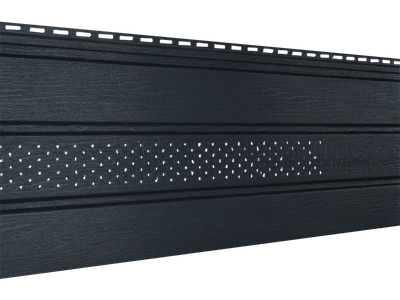 

Софит для крыши, (ПВХ).0300.Н. Проф перфорированный частично 433С