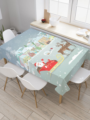 

Скатерть, Дед Мороз к нам мчится / tc_419857