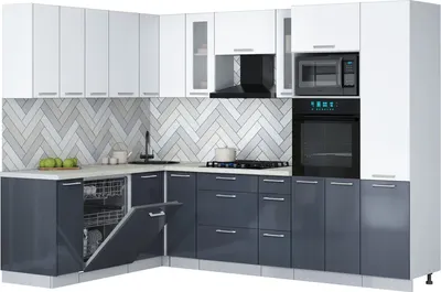 

Кухонный гарнитур, Мила Gloss 1.896х2.78